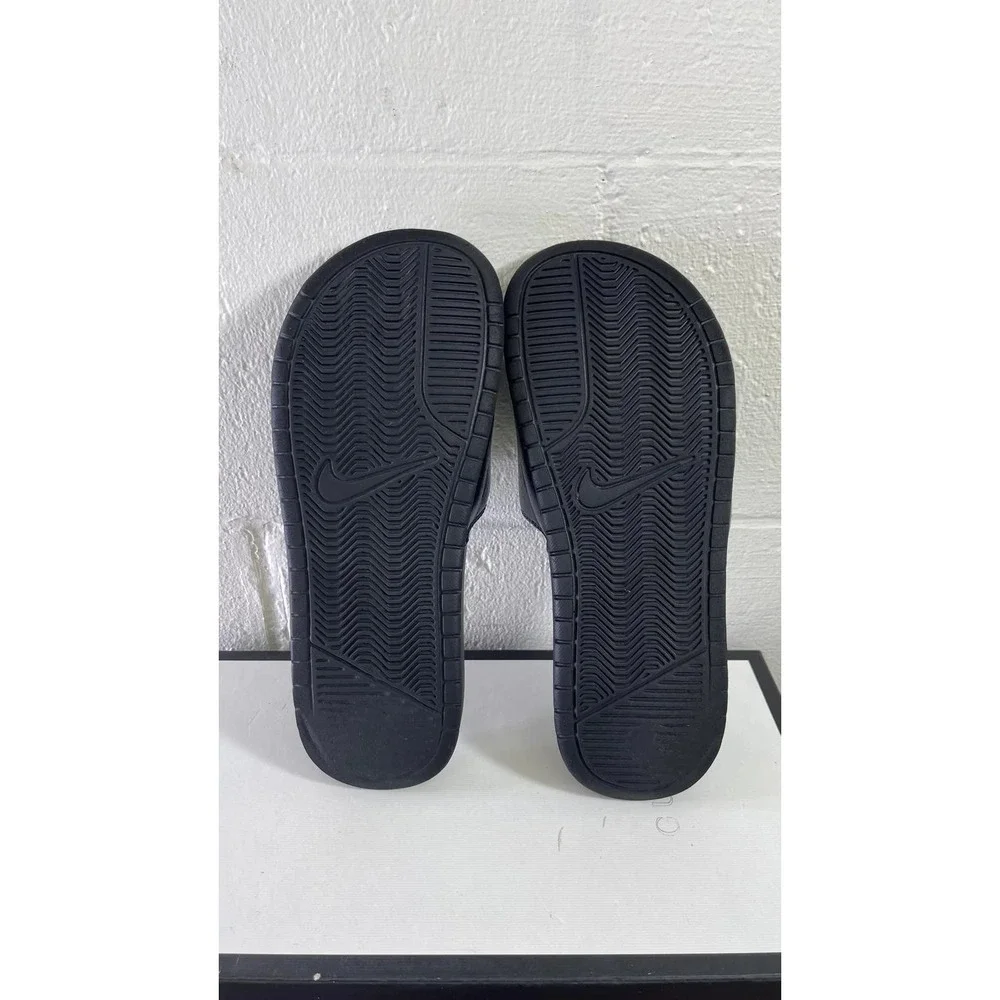 Nike Black Benassi JDI 343880-001 Black Slides Sandals Slip‎ On Men's 7 US/6 UK